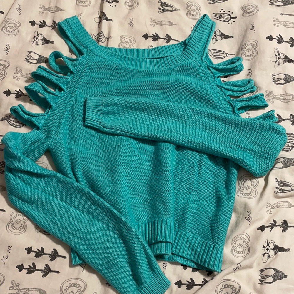 Teal Sweater